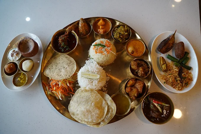 A generous homestyle thali